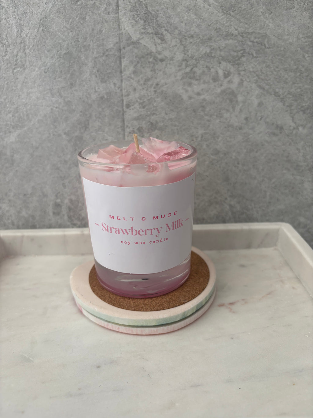 Strawberry Milk Candle