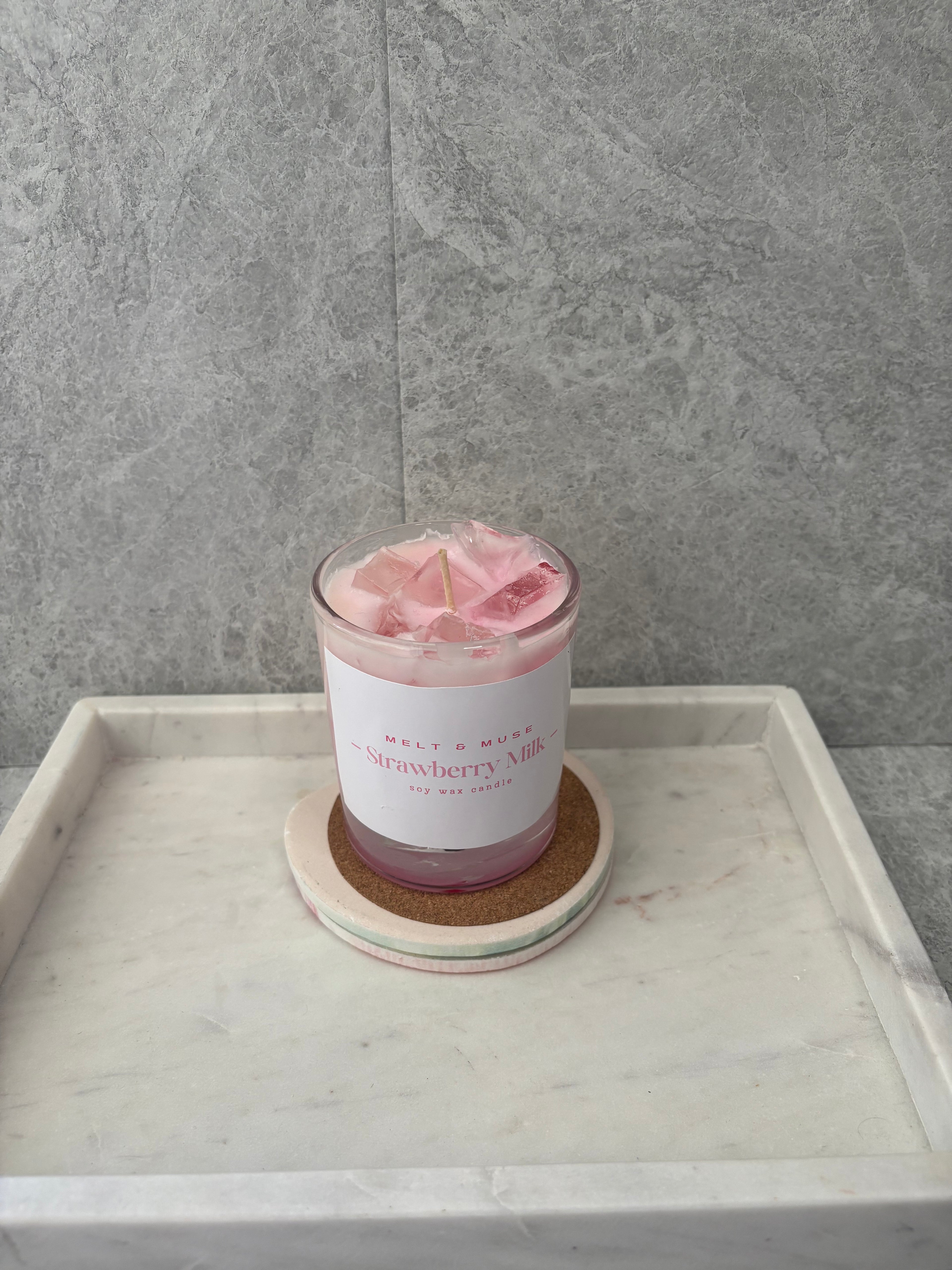 Strawberry Milk Candle