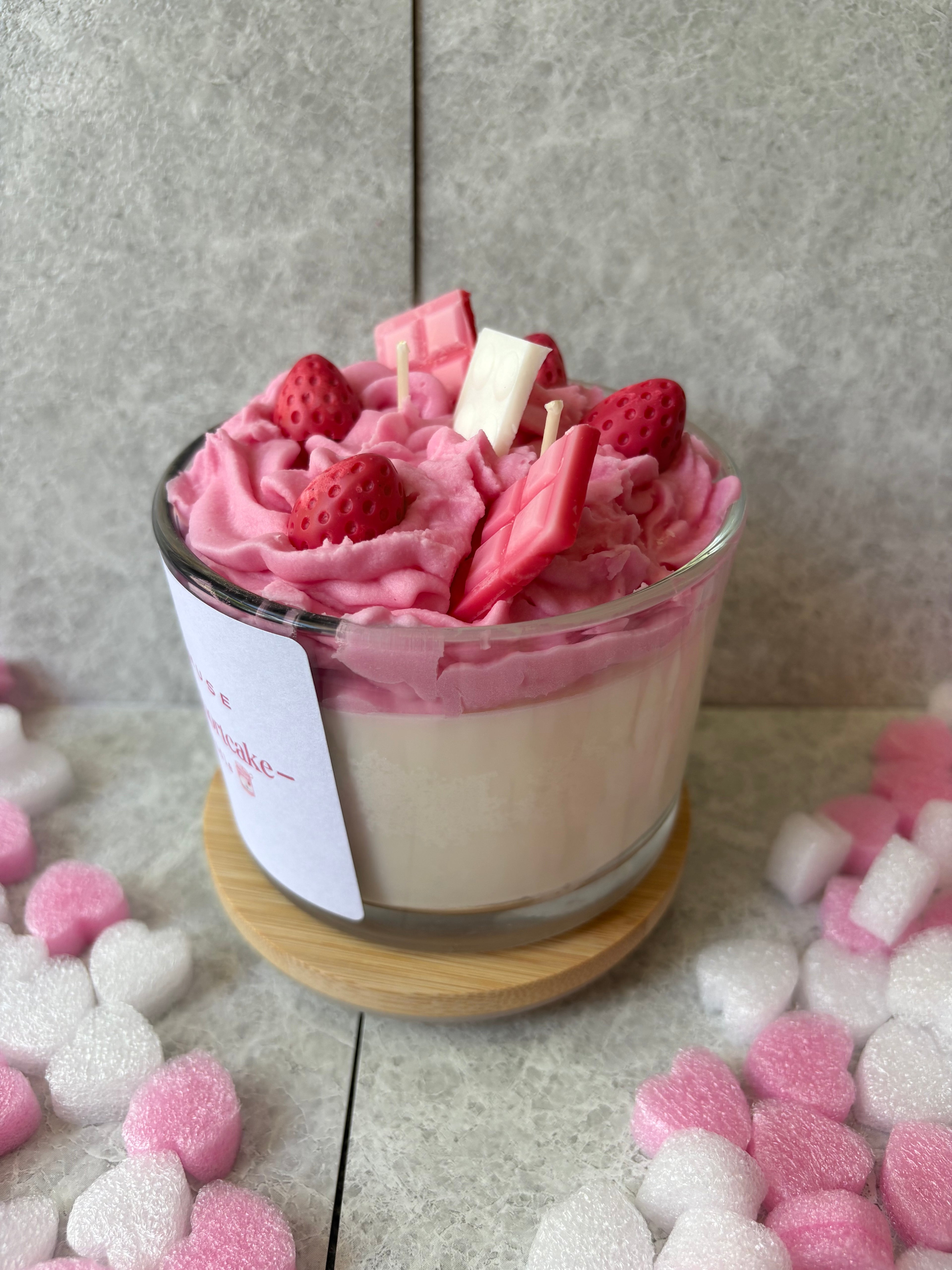Strawberry Shortcake Candle